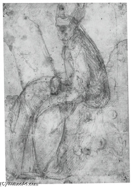 Saint Hilary Of Poitiers — Michelangelo Anselmi