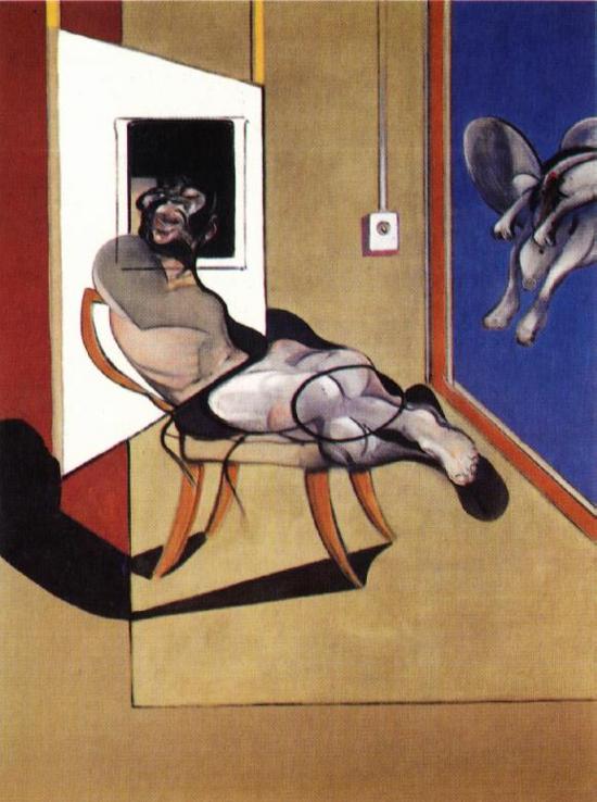 Seated Figure, 1974 — Френсис Бејкон