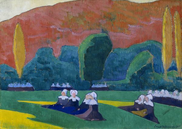 Breton Women At Prayer — Émile Bernard