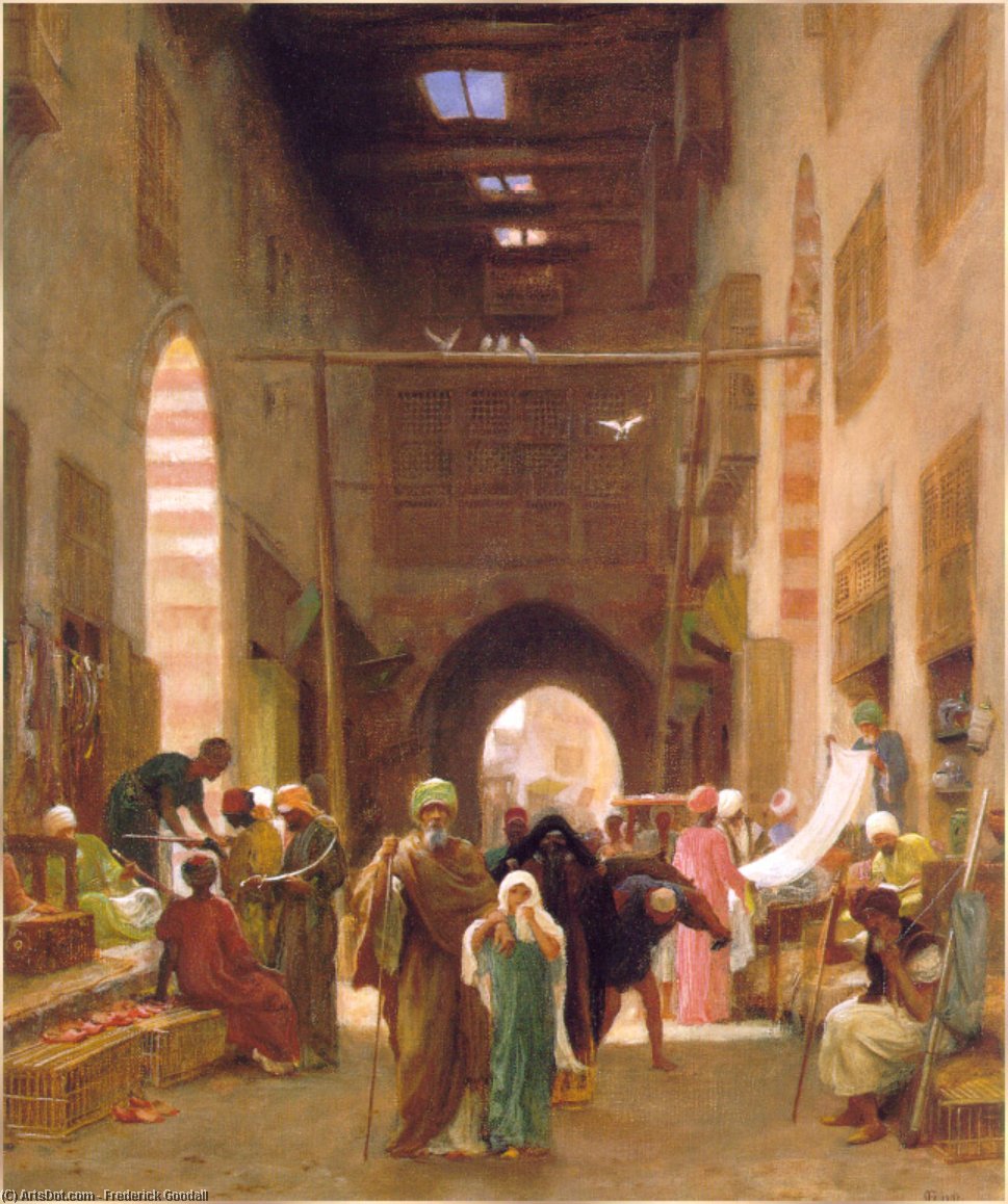 Bazaarin Cairo — フレデリック・グッドオール