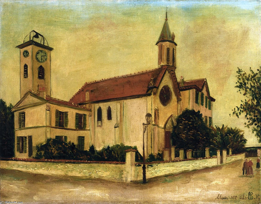 Beaulieu Church — Утрилло