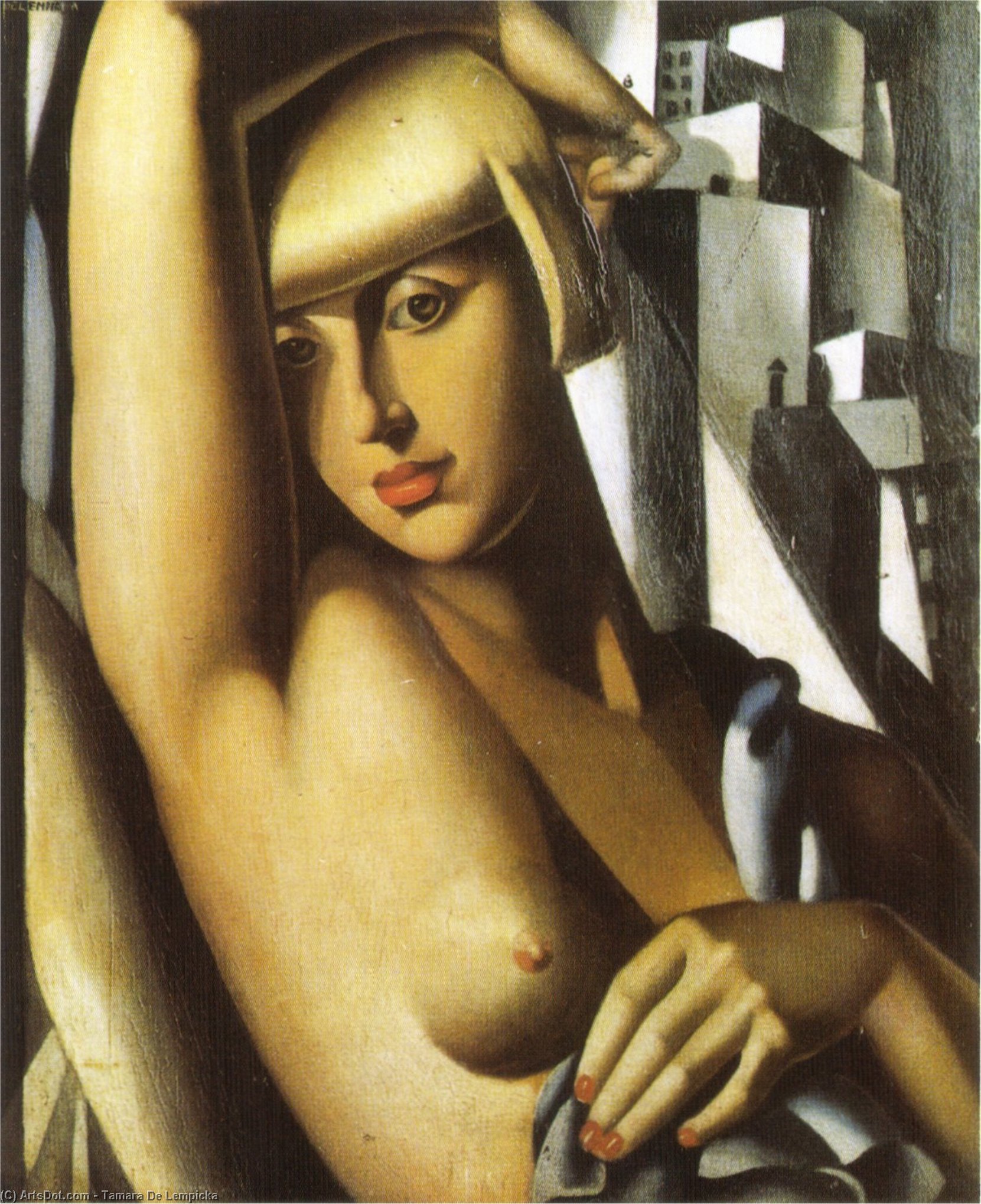 Portrait Of Suzy Solidor — Tamara De Lempicka