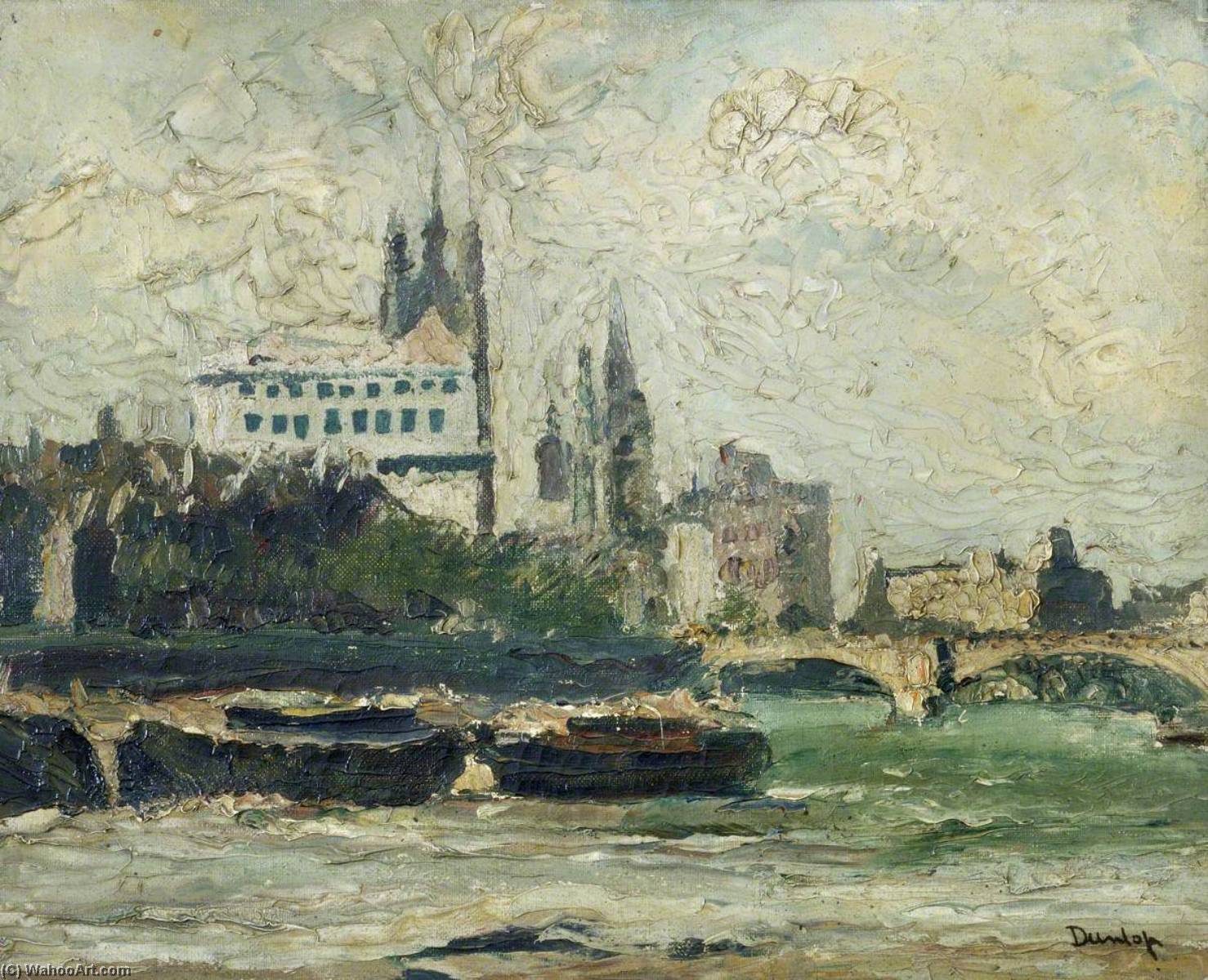 The Thames At Westminster — Ronald Ossory Dunlop