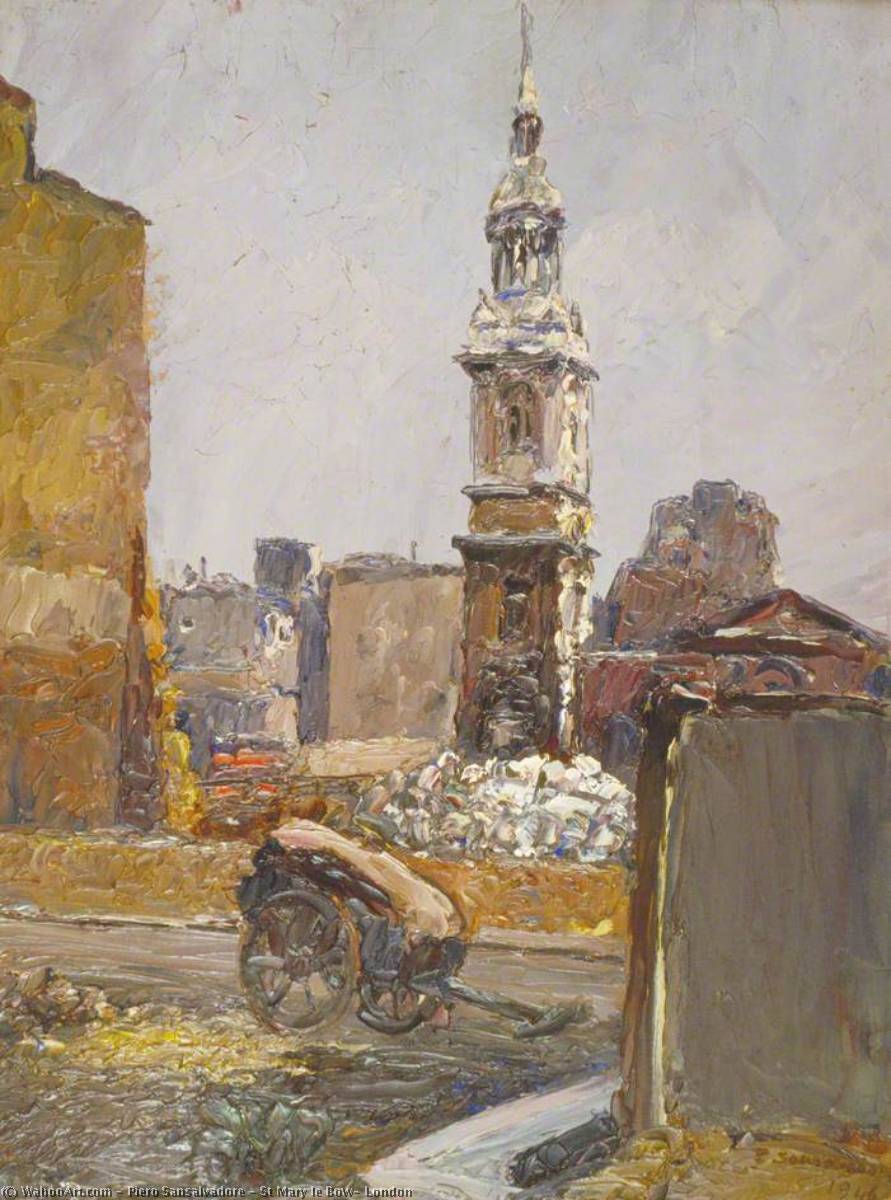 St Mary Le Bow, London — Piero Sansalvadore