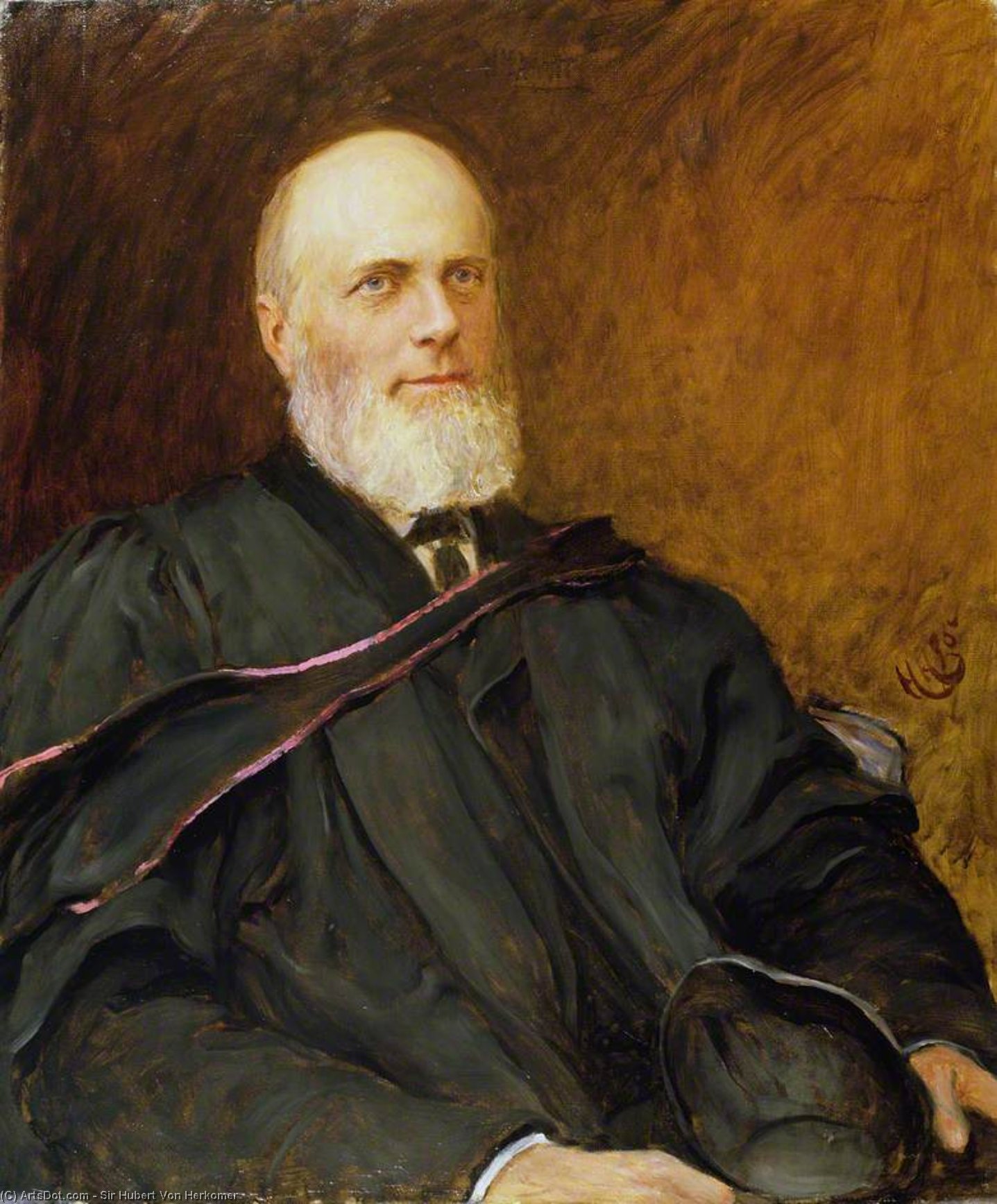 Alfred Robinson, Bursar Of New College — Sir Hubert Von Herkomer