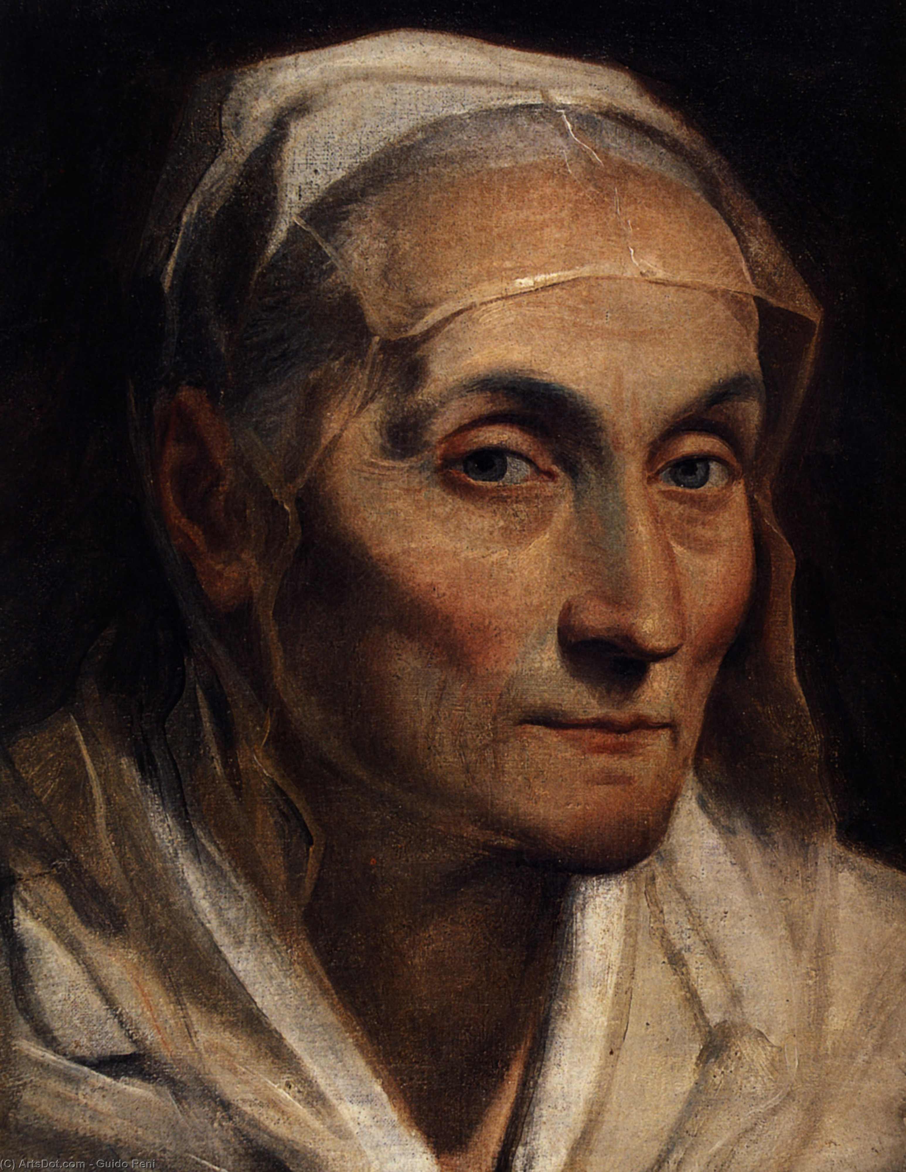 Portrait Of Old Woman — Reni Guido (le Guide)
