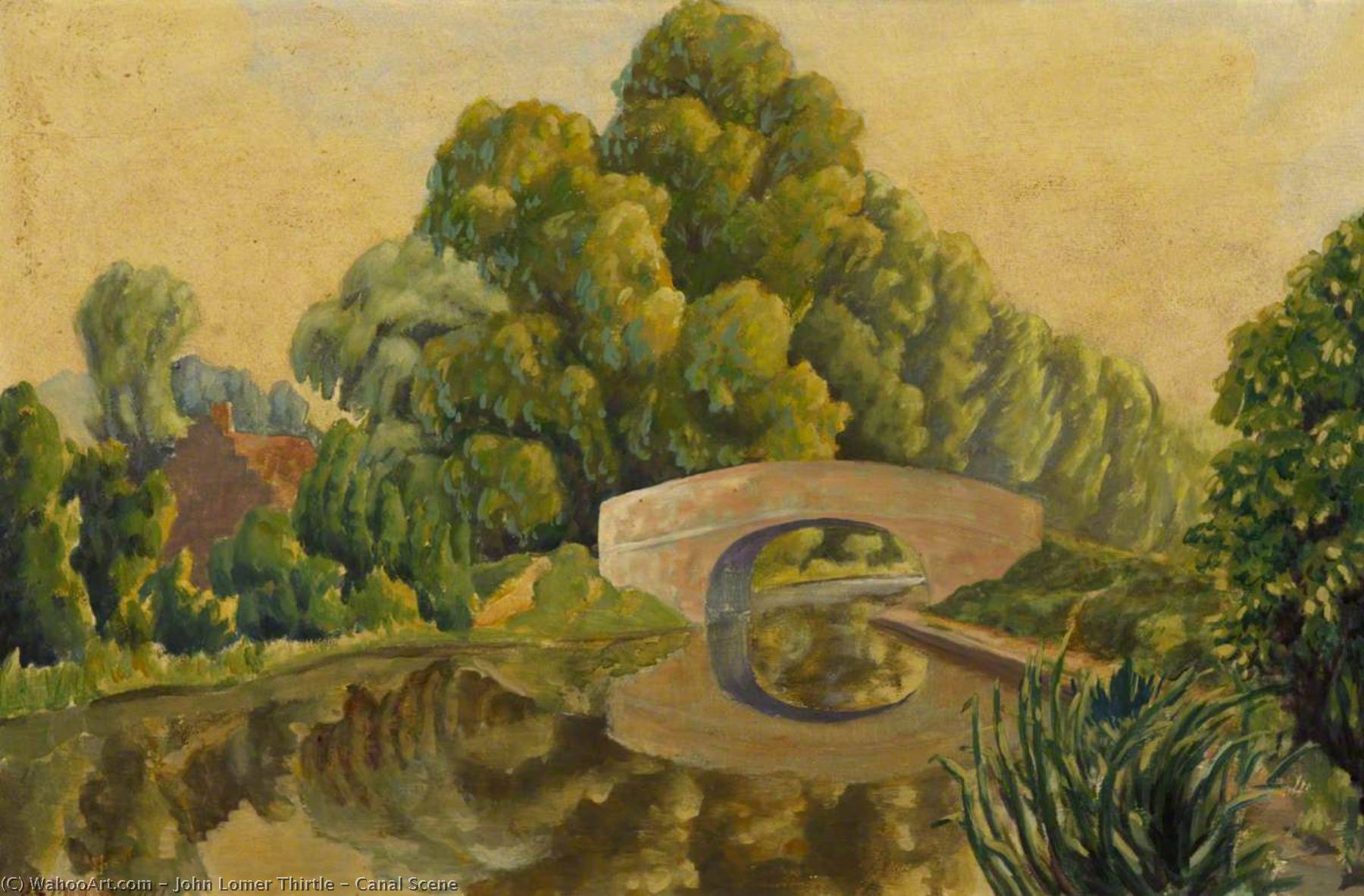 Canal Scene — John Lomer Thirtle