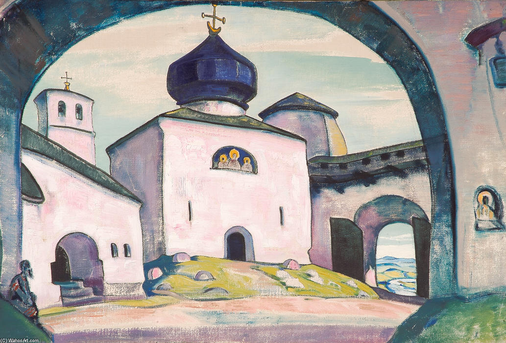 Old Pskov — Nicholas Roerich