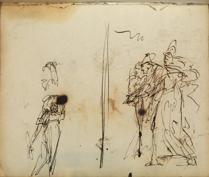 Page From A Sketchbook 3 — George Romney