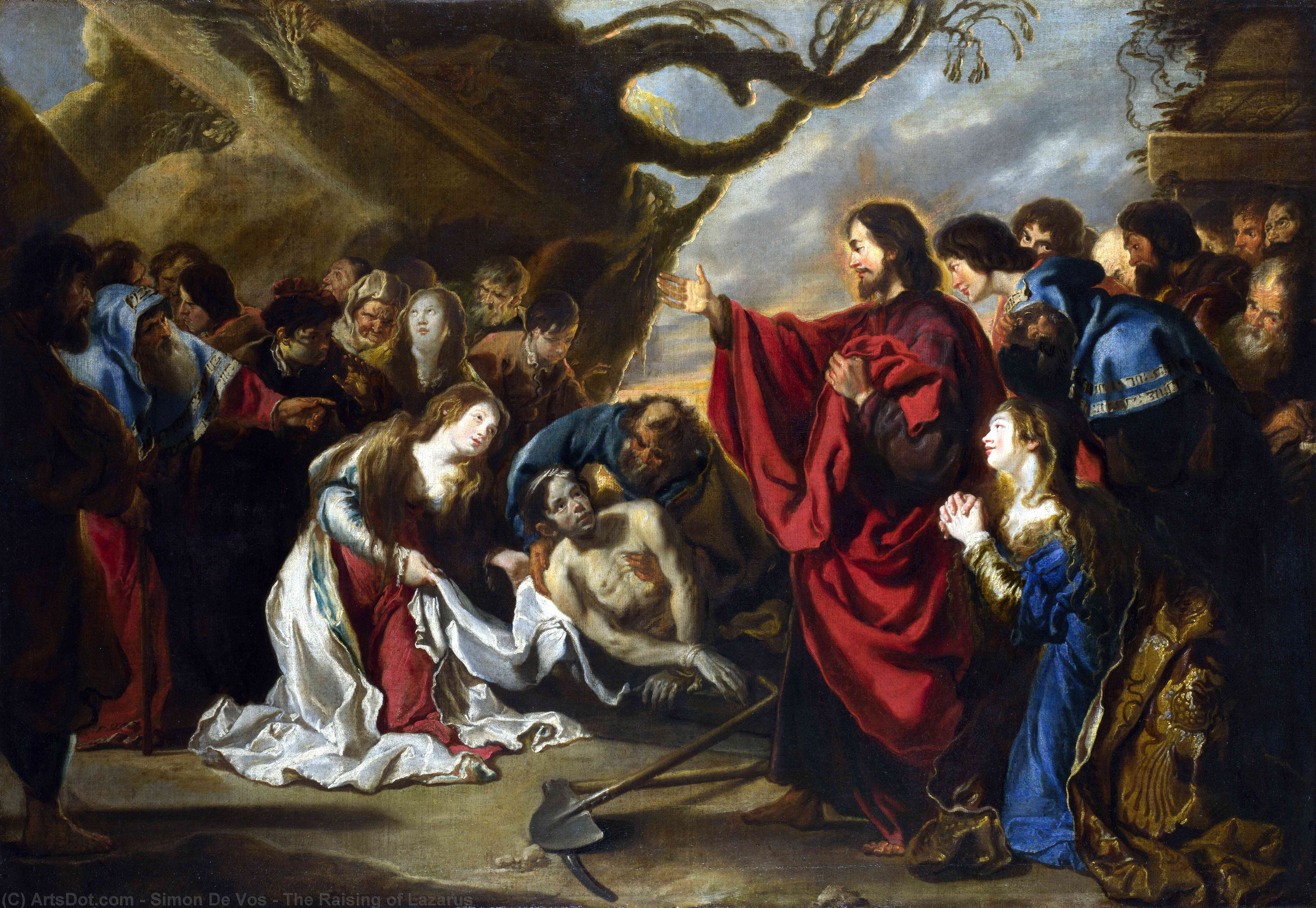 The Raising Of Lazarus — Simon De Vos