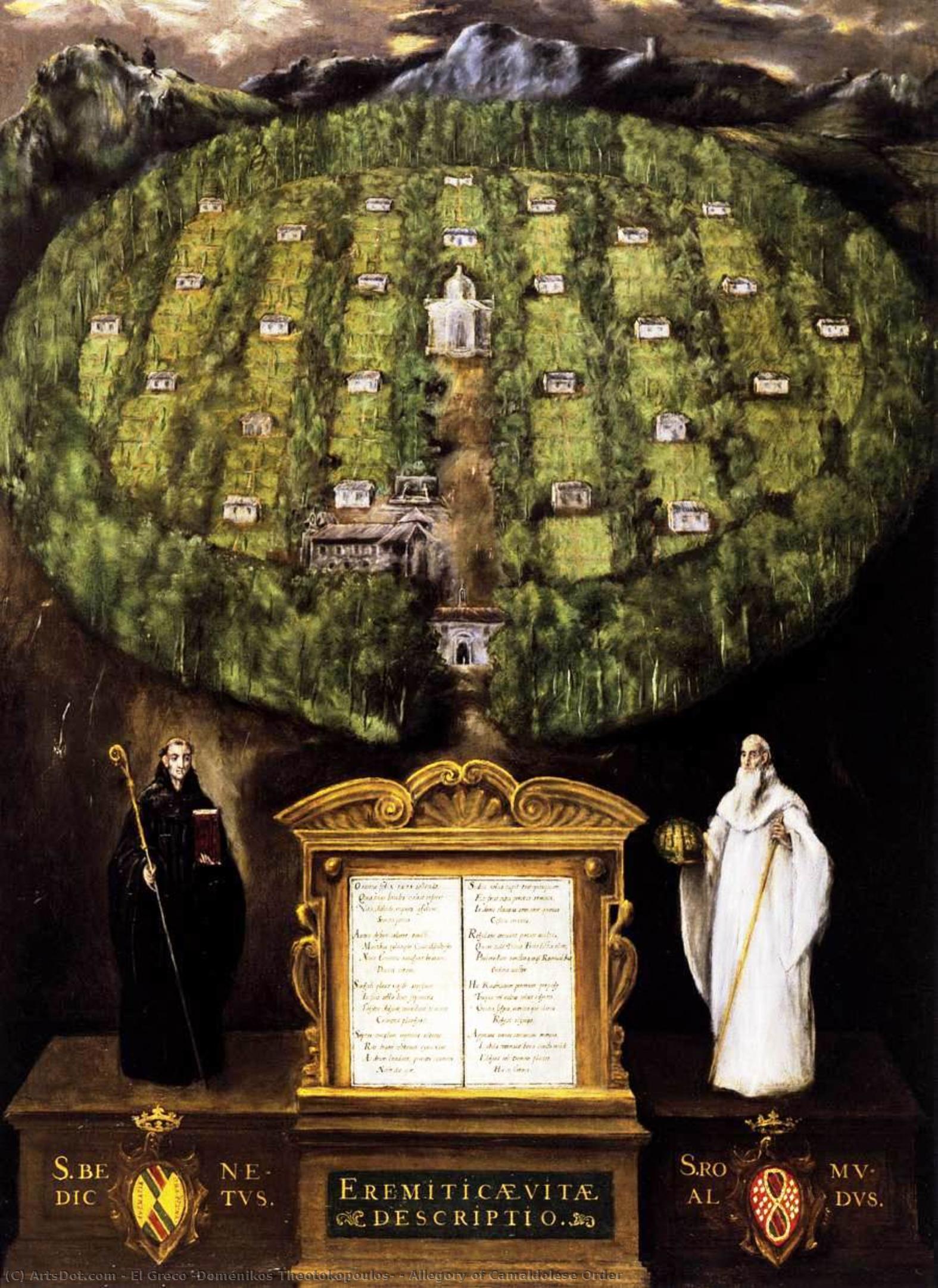 Allegory Of Camaldolese Order — El Greco