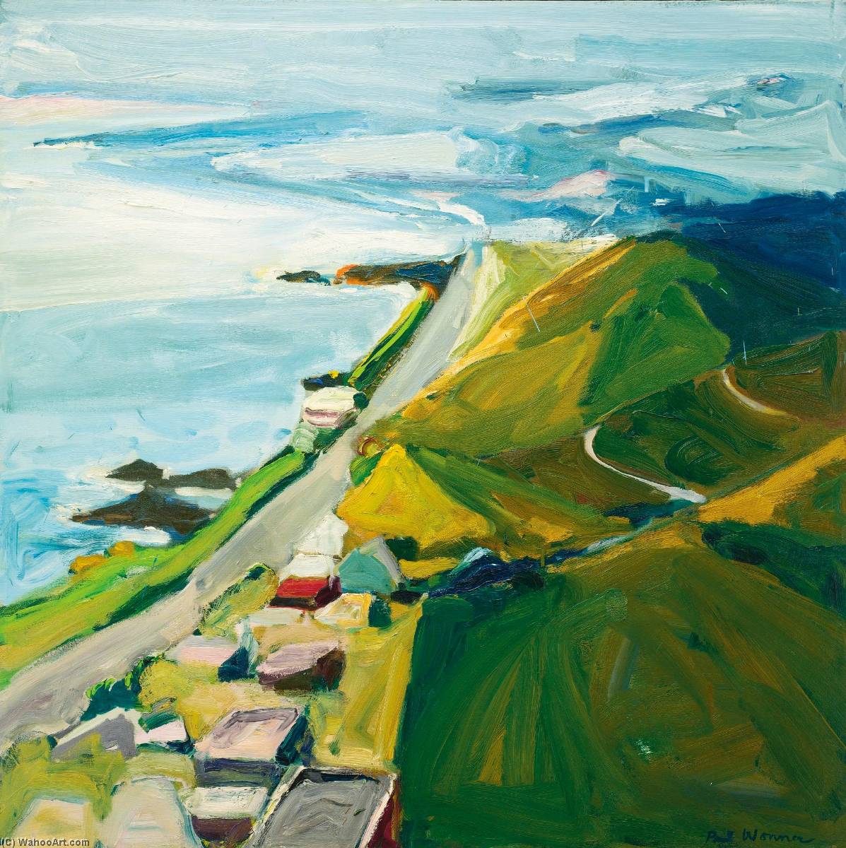 View From South Laguna — Paul Wonner