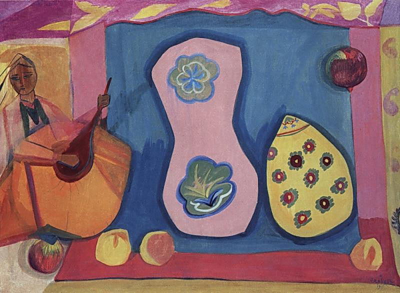 Armenian Woman With Ba.lam — Martiros Sarian