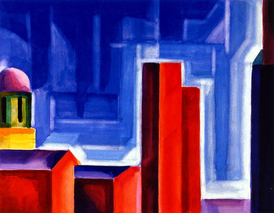 Variation Of Expression Of A Silktown, New Jersey (peterson Centre) — Oskar Blumner