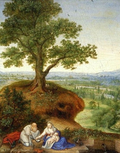 The Rest On The Flight Into Egypt. — Lucas Van Valkenborch