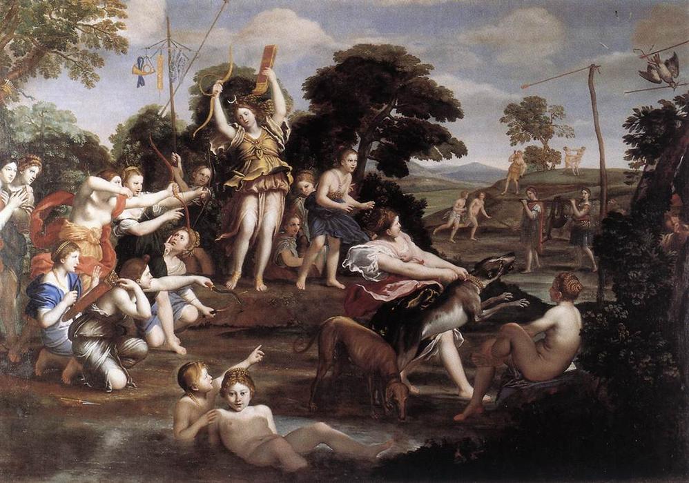 Diana And Her Nymphs — Domenichino (domenico Zampieri)