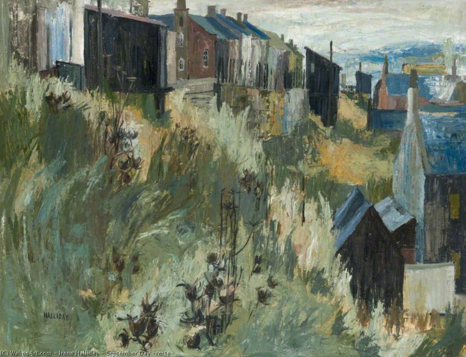 September Day (recto) — Irene Halliday