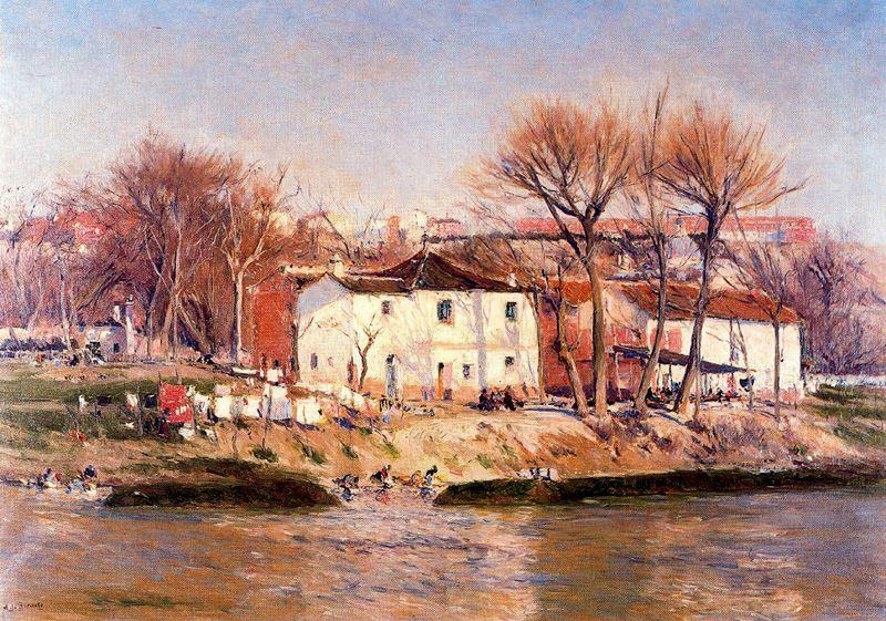 Lavaderos De Manzanares — Aureliano De Beruete Y Moret