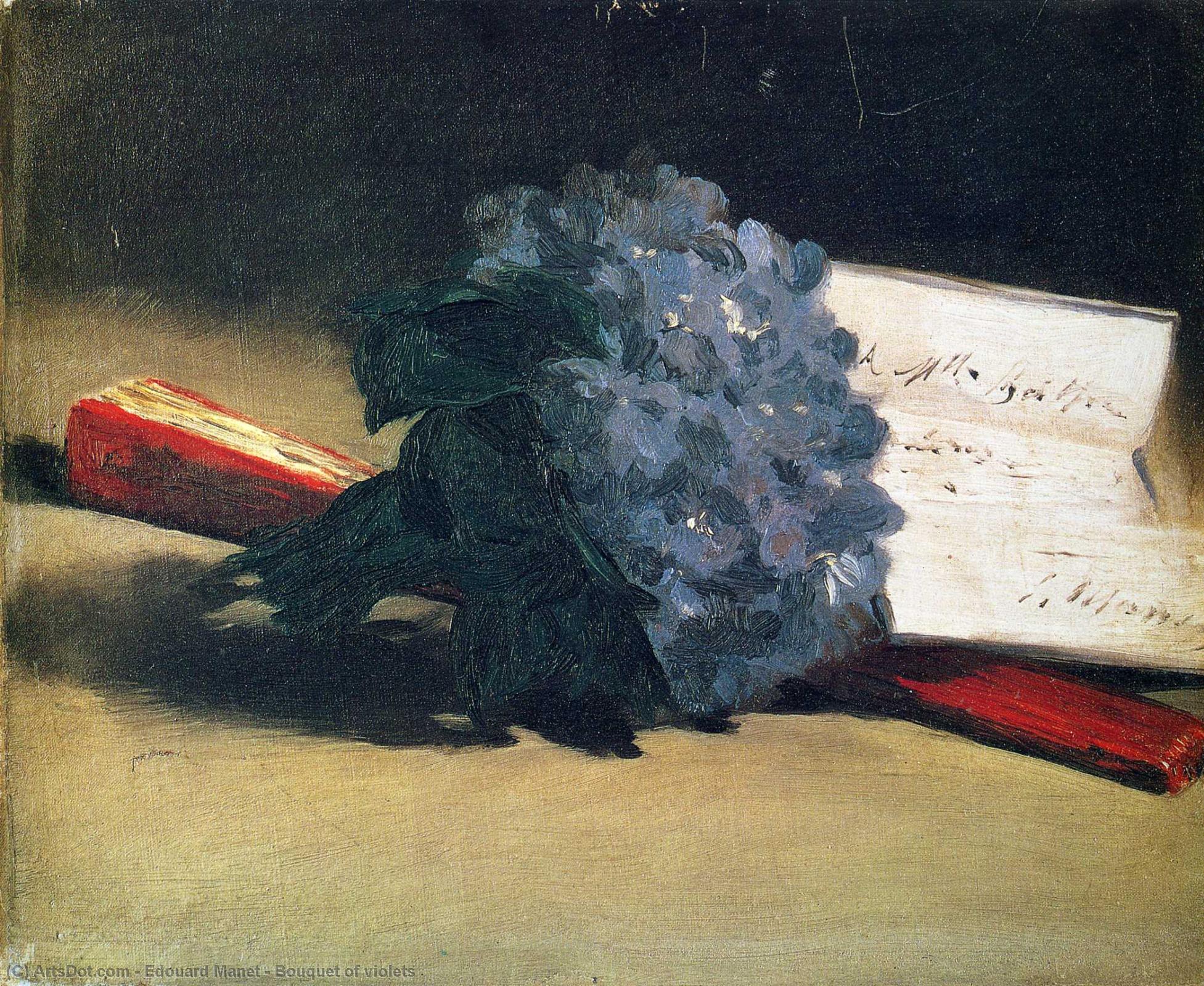Bouquet Of Violets — Édouard Manet