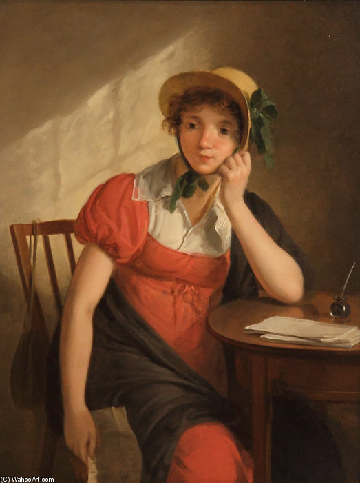 Meisje Met Brief — Adriaan De Lelie