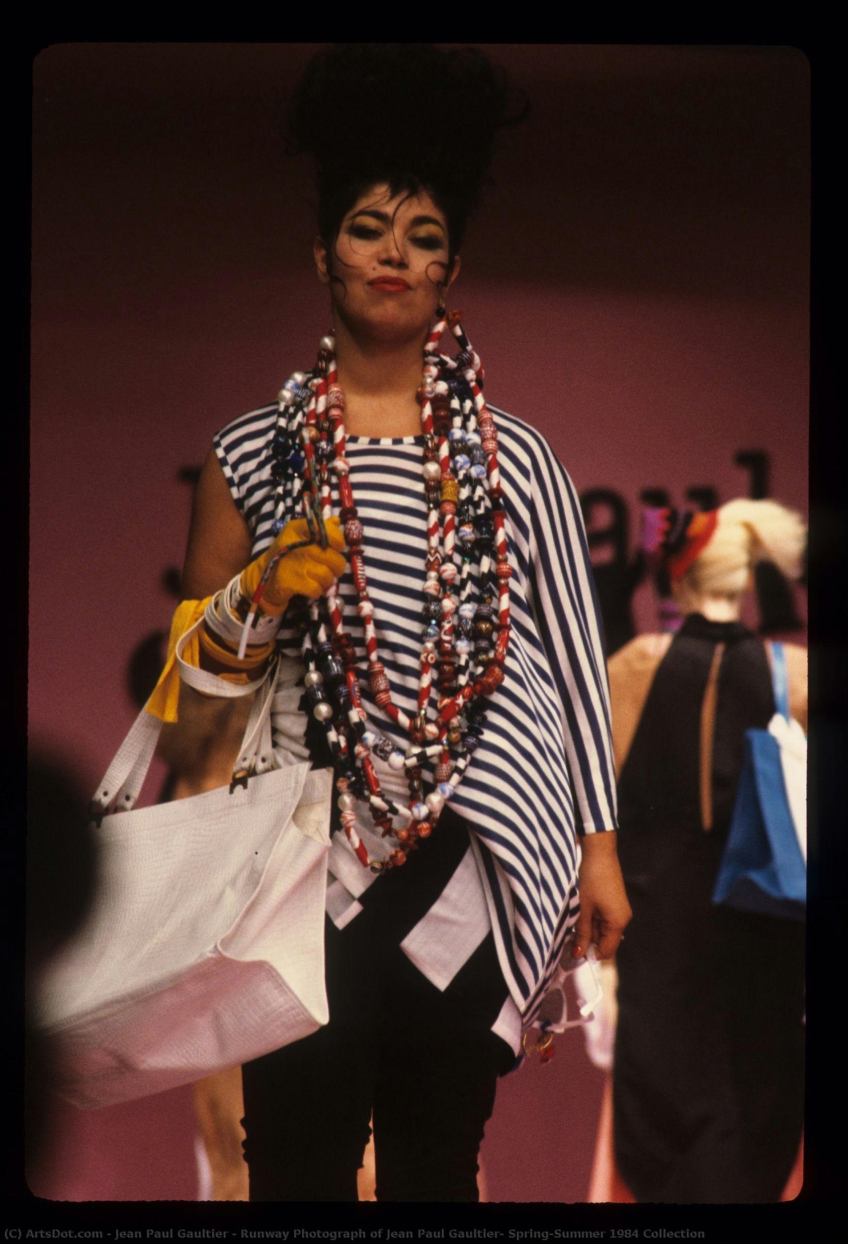 Runway Photograph Of Jean Paul Gaultier, Spring/summer 1984 Collection — Jean Paul Gaultier