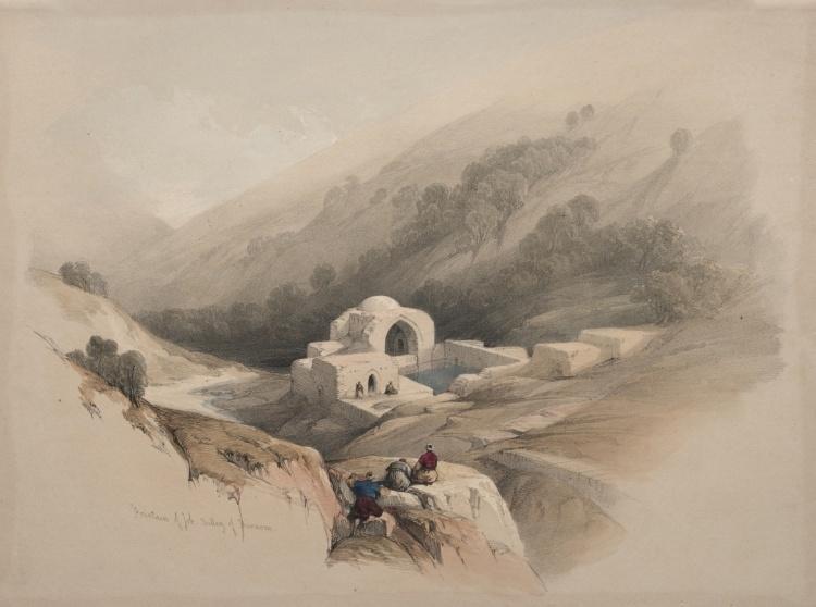 Fountain Of Job, Valley Of Hinnom — David Roberts