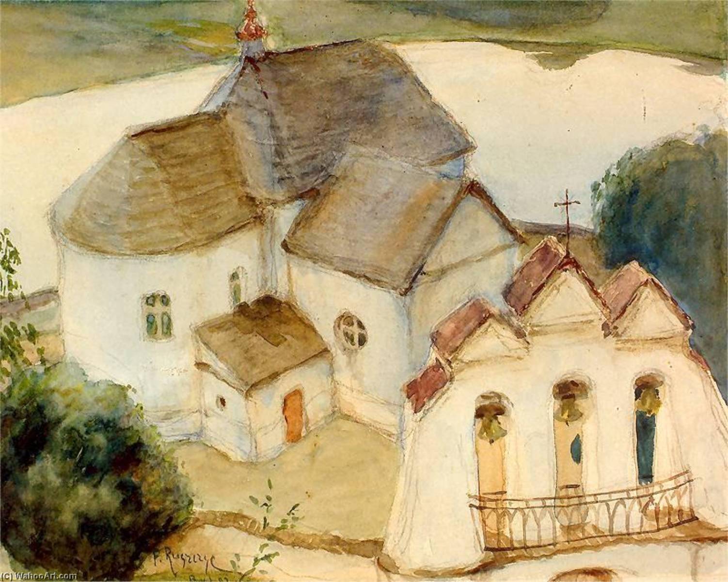 Polski Kościół W Wiszniewie Deutsch Die Kirche In Wiszniewo — Ferdynand Ruszczyc