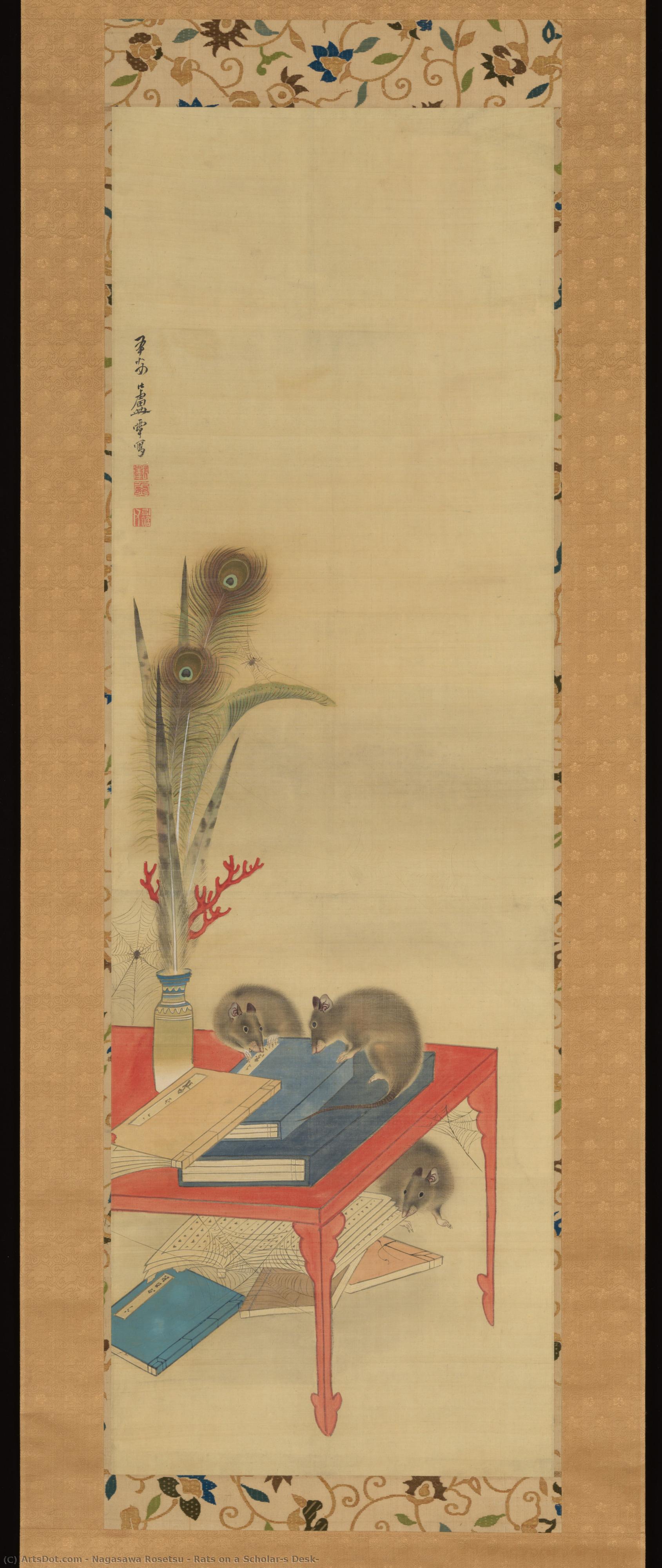Rats On A Scholar’s Desk — Nagasawa Rosetsu