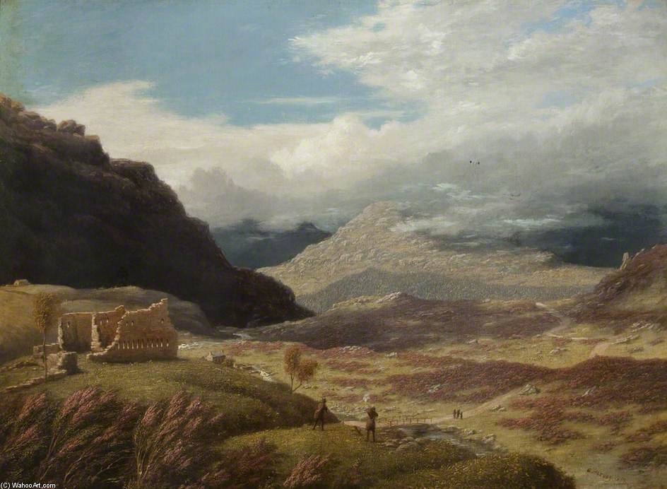Rob Roy's Castle, Scotland — George Harvey