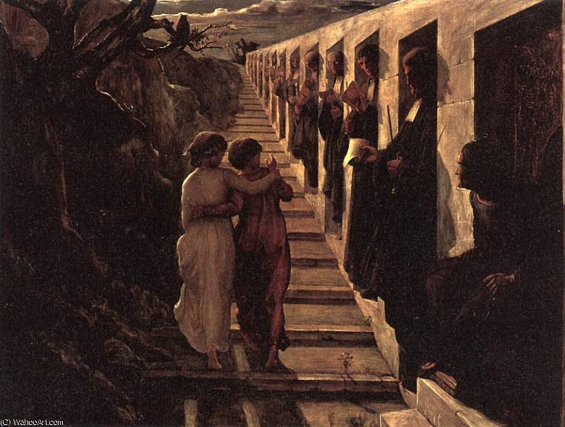 The Poem Of The Soul The Wrong Path — Anne François Louis Janmot