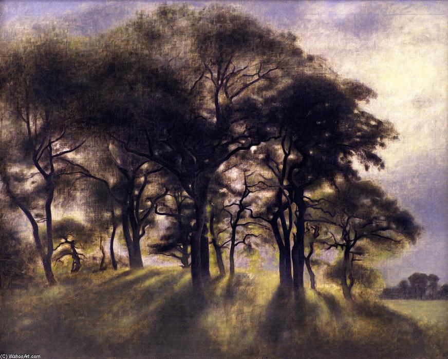 Near Fortunen, Jægersborg Deer Park North Of Copenhagen — Vilhelm Hammershøi