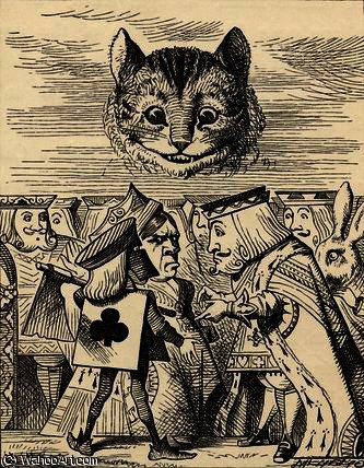 The King Of Hearts Arguing With The Executioner — Sir John Tenniel