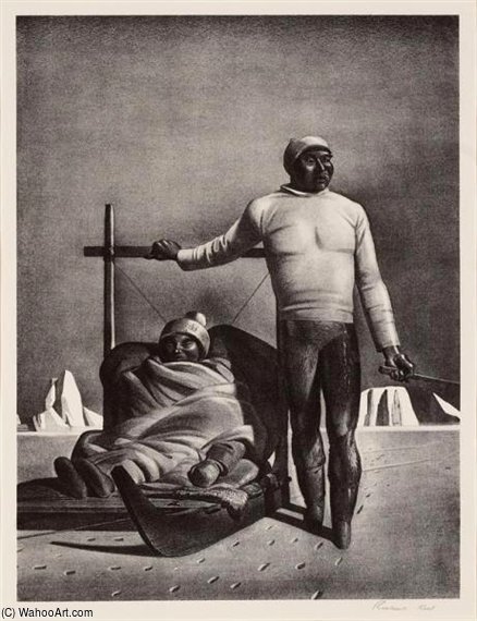 Greenland Travellers — Rockwell Kent