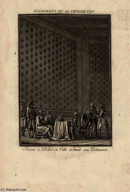 Favras To City Hall Dictating His Will — Jean-françois Janinet