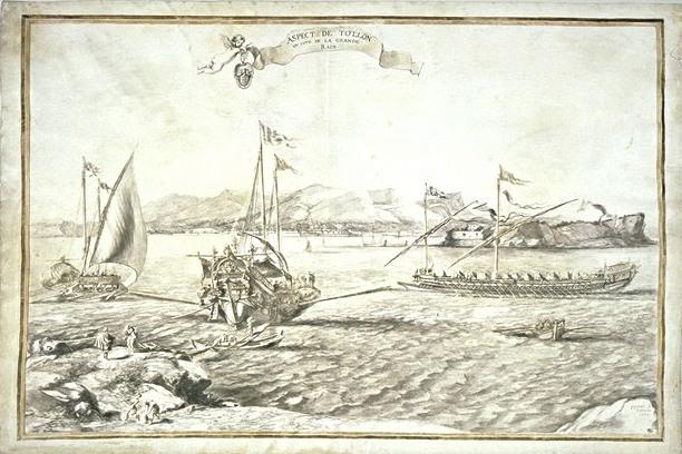 View Of The Harbor Of Toulon — Pierre Puget