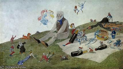 An Enchanted Picnic — Charles Altamont Doyle