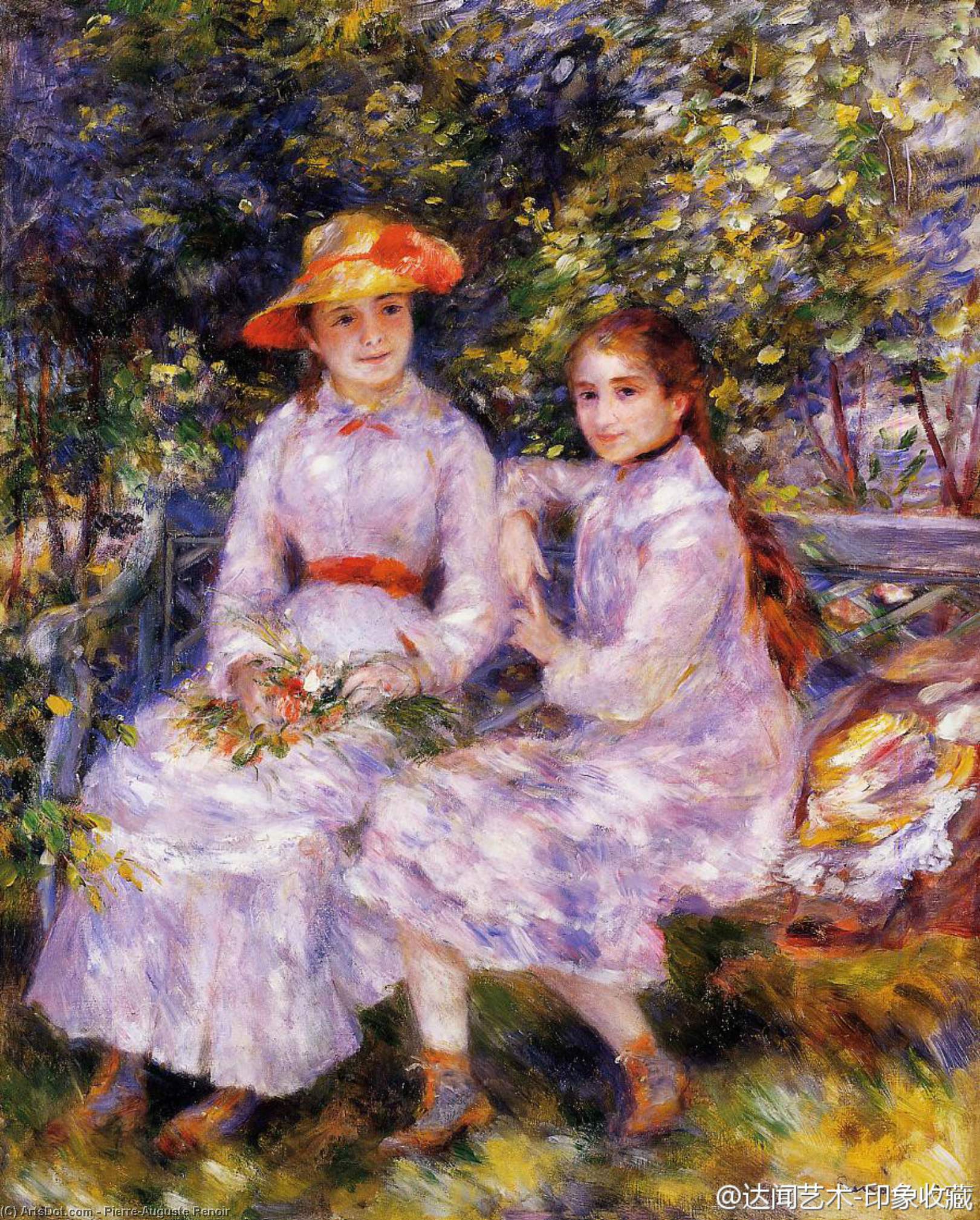 Las Hijas De Paul Durand-ruel — Pierre-auguste Renoir