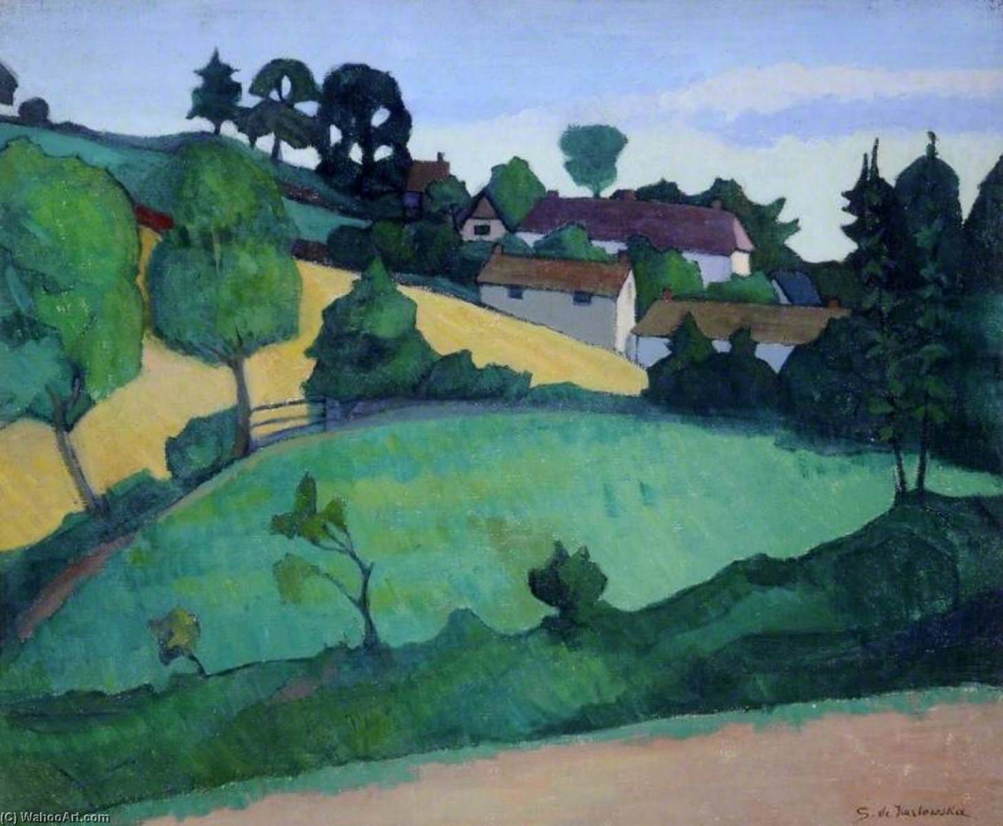 At Church Staunton, Somerset — Stanislawa De Karlowska