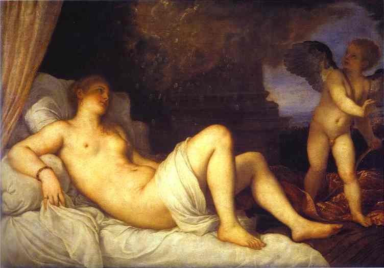 Danae — Tizian