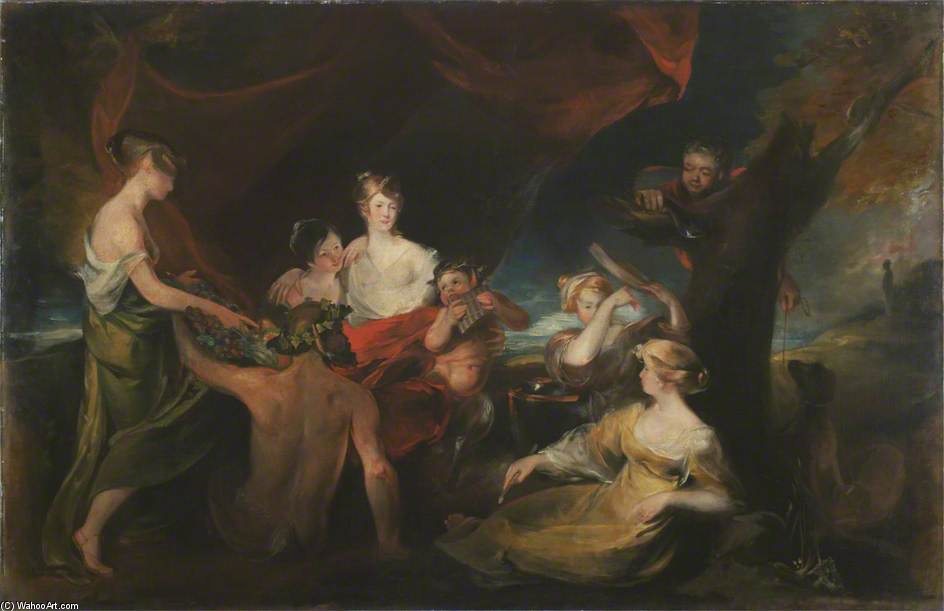 The Education Of Pan — Andrew Geddes