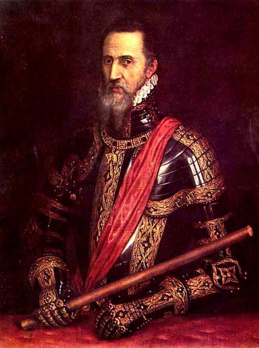 Portrait Of Don Fernando Alvarez Of Toledo, Grand Duke Of Alba — Titian