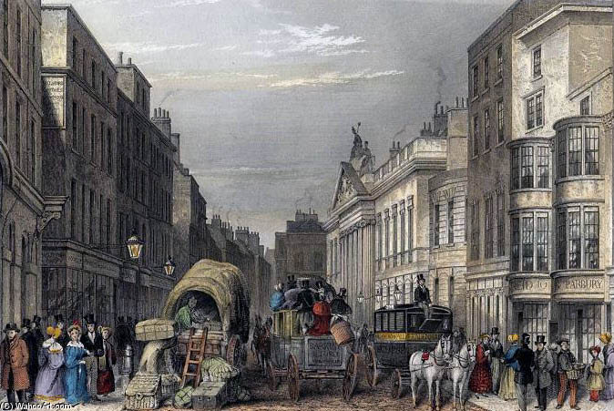 Leadenhall Street J Hopkins — Thomas Hosmer Shepherd