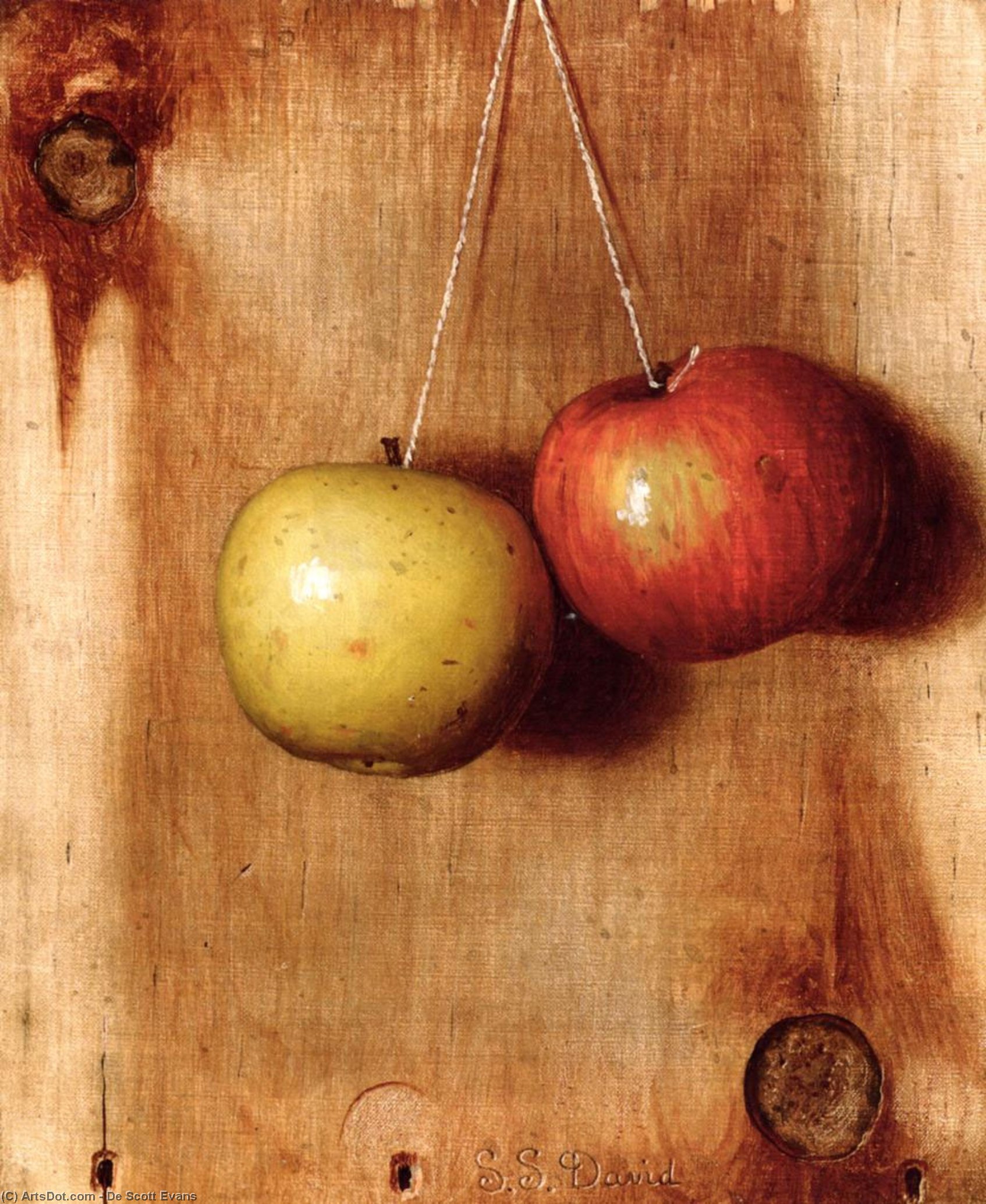 Hanging Apples — De Scott Evans