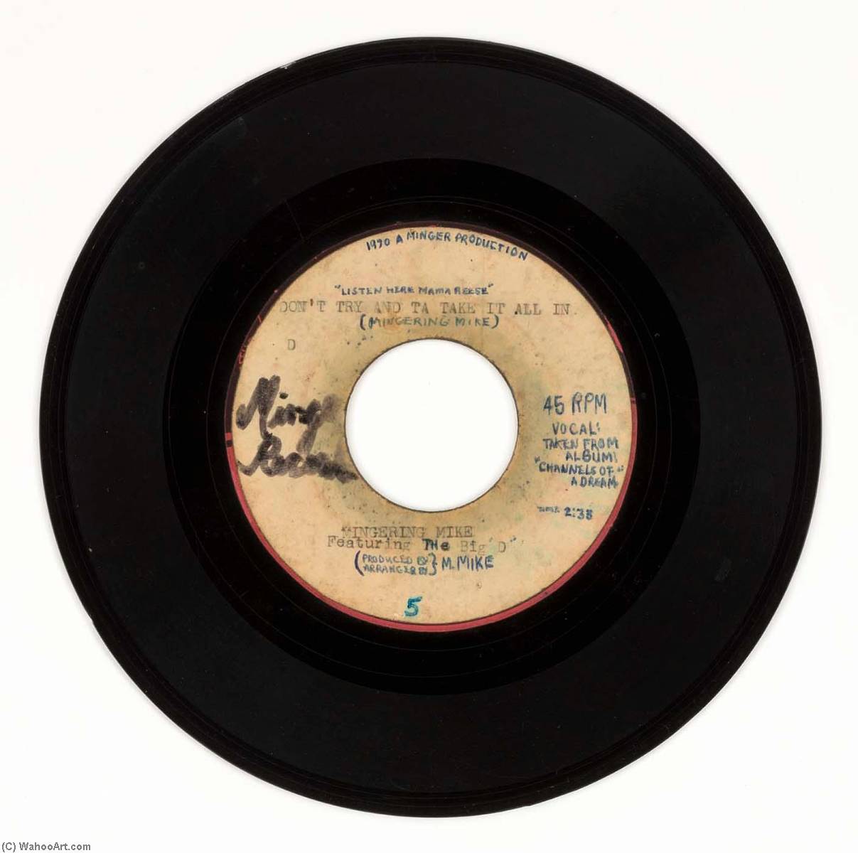 A Minger Production Don't Try And Ta Take It All In She Looked Into My Eyes — Mingering Mike