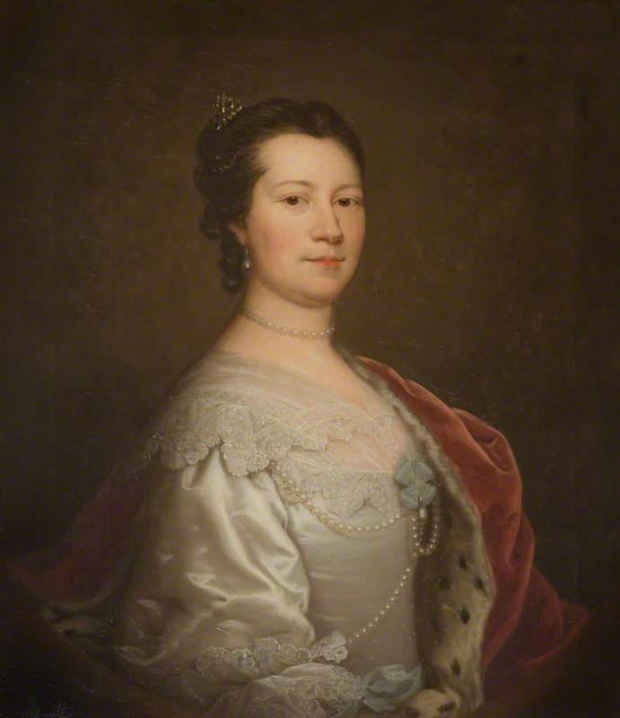 Portrait Of A Lady (possibly Of The Nassau De Zuylestein Family) — Thomas Bardwell