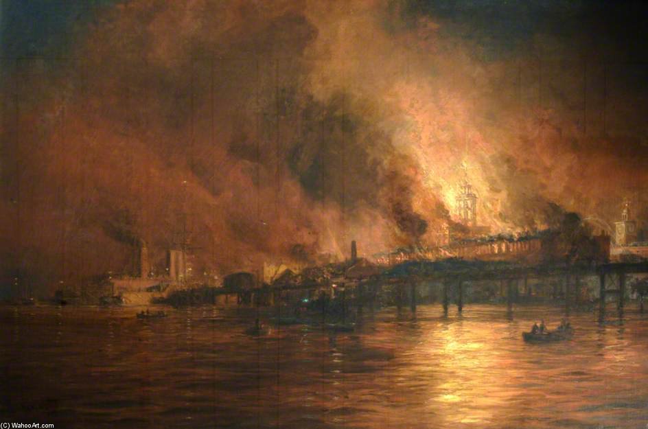 Semaphore Tower On Fire — Виљем Лајонел Вајли