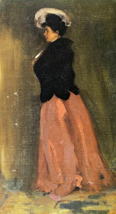 Portrait Of Rosalie Fitzpatrick Riz'''' — Alfred Henry Maurer