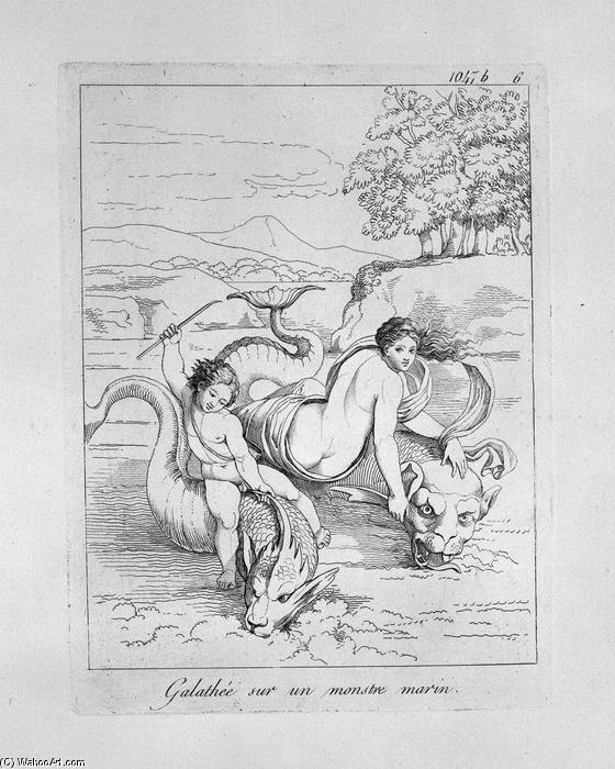 Galatea On A Sea Monster — Giovanni Battista Piranesi