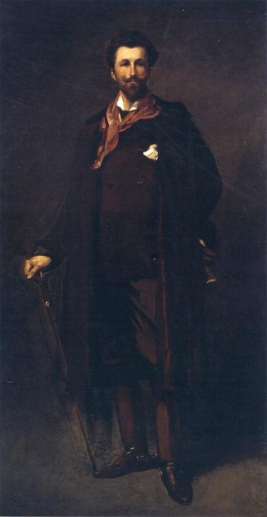 Harmony In Brown, Portrait Of R B Cunninghame Graham — ジョン・ラベリー