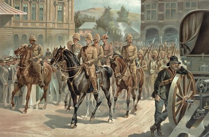 Lord Roberts' Entry Into Pretoria — Richard Caton Woodville